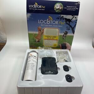 Loc8tor Pet‎ Ultimate Wireless Pet Finder Homing Tag Far Range 2 Tag Handheld